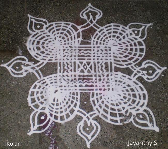 Rangoli: Web kolam