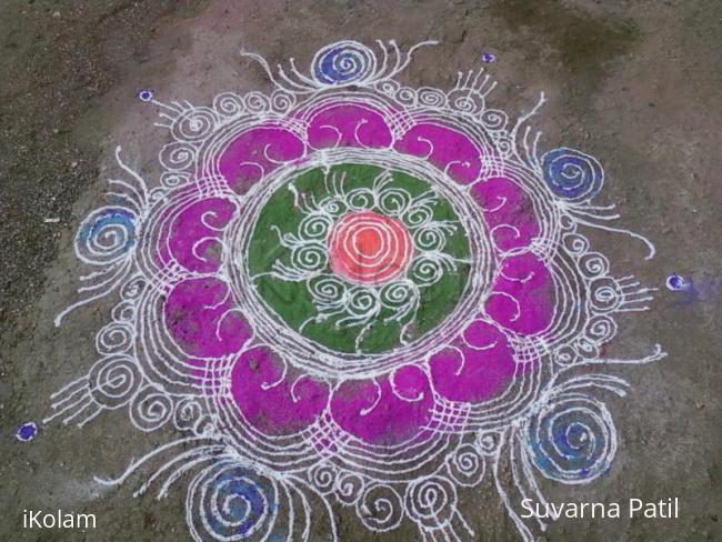 Rangoli: my diwali rangoli