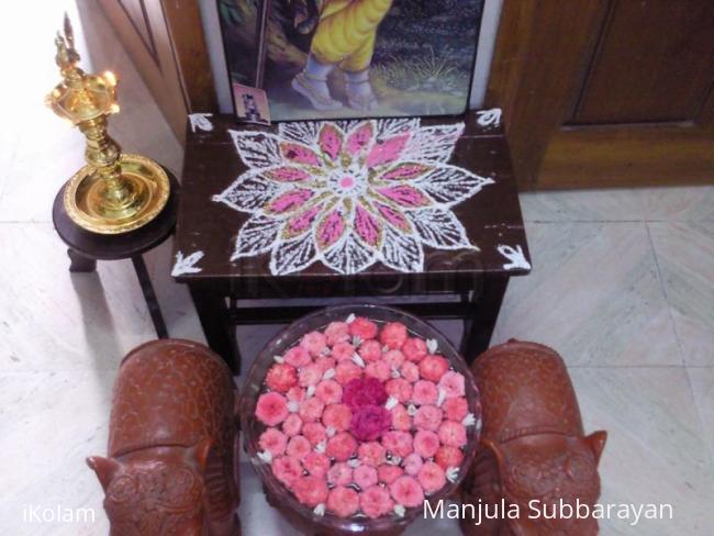 Rangoli: small kolams
