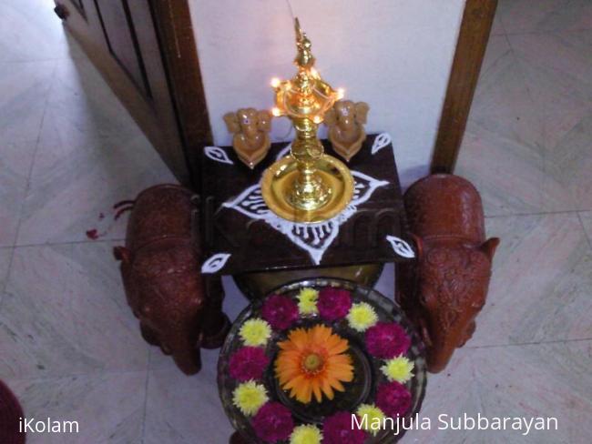 Rangoli: small kolams