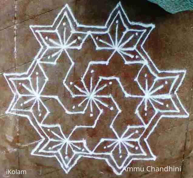 Rangoli: rangoli with dots Rangoli: rangoli with dots