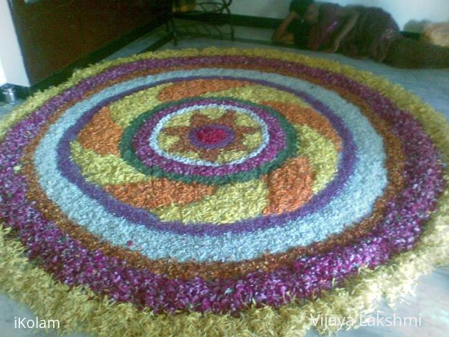 Rangoli: Pookalam on Pongal