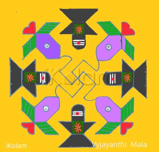 Rangoli: Happy Sivarathri