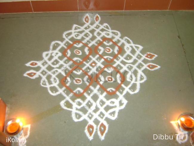 Rangoli: Chiku Kolam