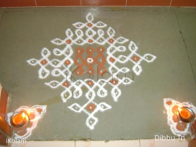Rangoli: Simple Kolam