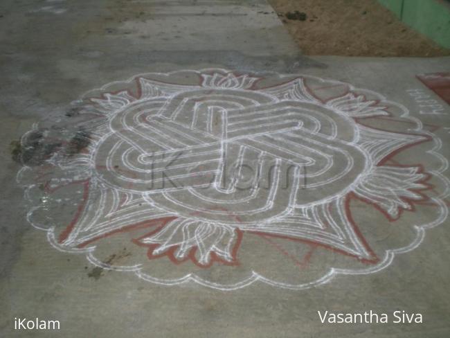 Rangoli: Margazhi kolam