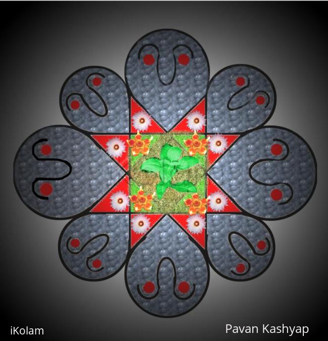 Rangoli: ashta nagas