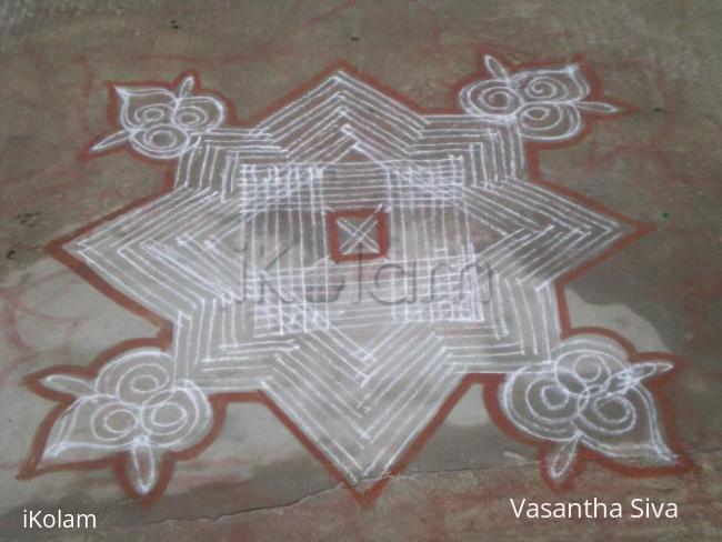 Rangoli: shastikolam