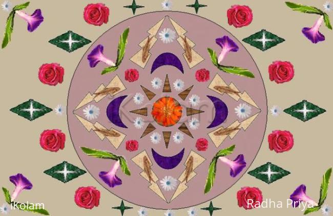 Rangoli: design -3