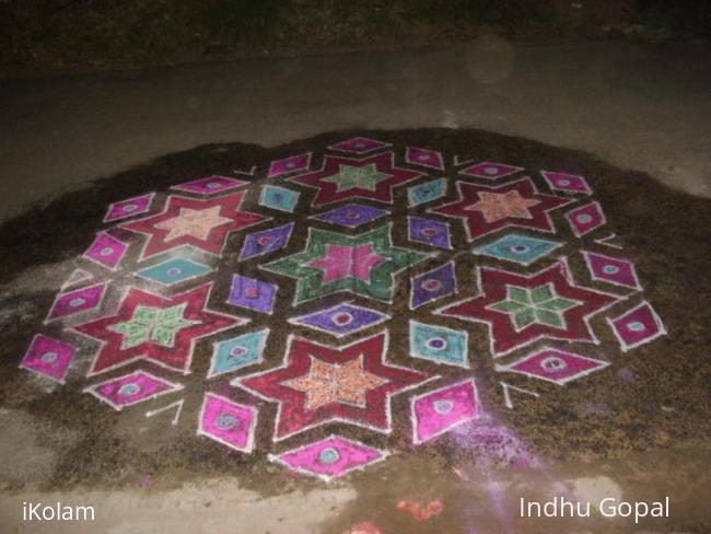 Rangoli: Margazhi kolam 2