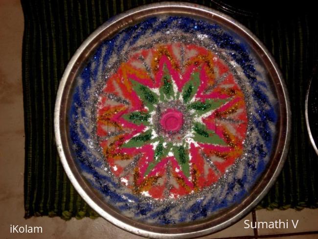 Rangoli: Collage Rangoli