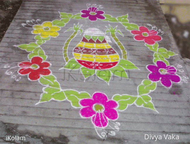 Rangoli: Sankranthi Rangoli Rangoli: Sankranthi Rangoli