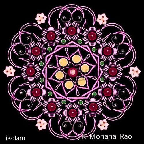 Rangoli: shaNmukhi Rangoli: shaNmukhi