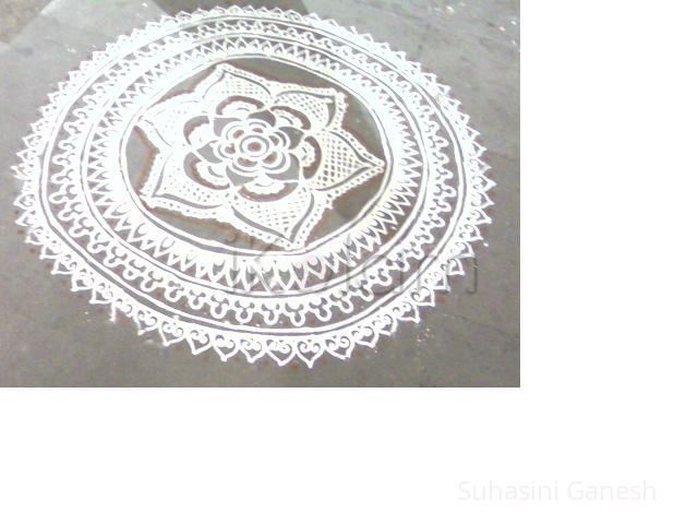 Rangoli: Margazhi Dew Drops Rangoli Contest - 2010