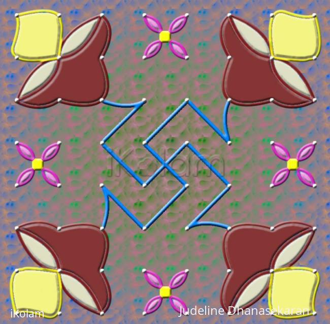 Rangoli: Karthigai Kolams