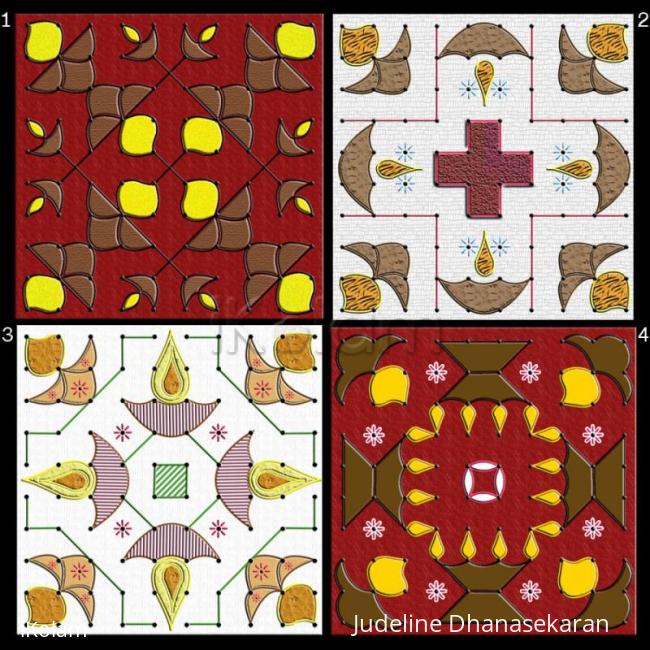 Rangoli: Karthigai Kolams