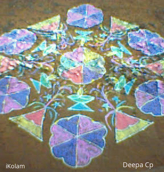 Rangoli: Margazhi - fireworks