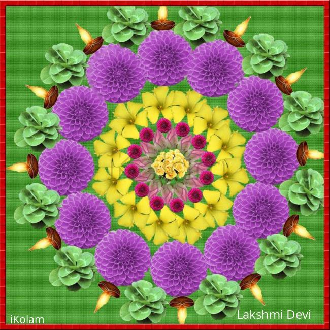 Rangoli: happy onam Rangoli: happy onam