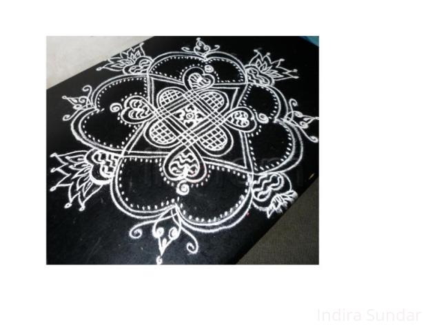 Rangoli: Inspiration Padi kolam