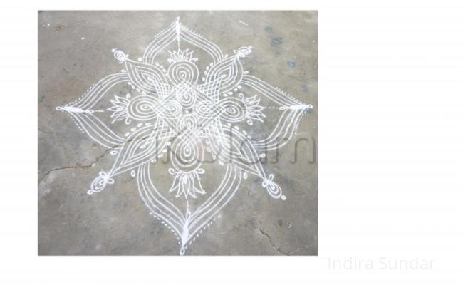 Rangoli: Padi kolam