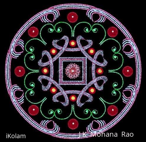 Rangoli: paDikOlam-21