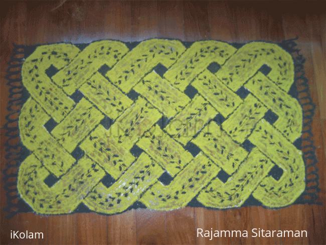 Rangoli: Door mat Rangoli: Door mat