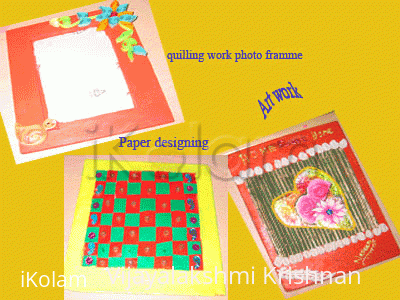 Rangoli: Naveen's summer holiday works