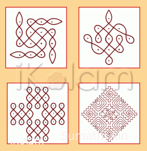Rangoli: Step by step instructions to draw kolams