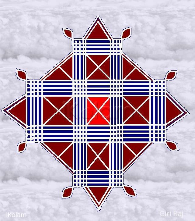 Rangoli: kanya kolam