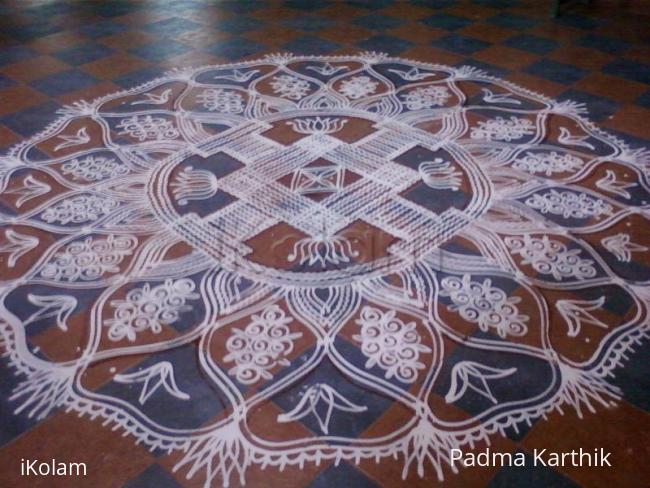 Rangoli: Grandpas Sathabishekam2