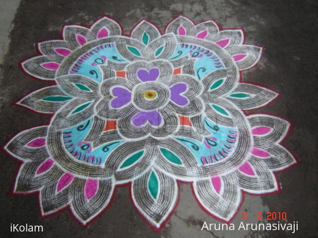 Rangoli: colour kolam