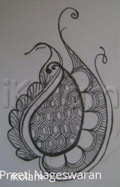 Rangoli: Freehand design Rangoli: Freehand design
