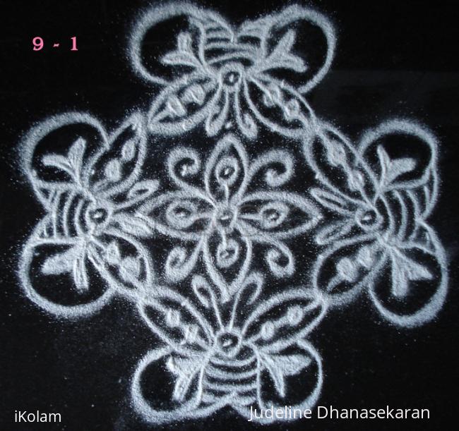 Rangoli: Spring Garden Kolams - Butterflies