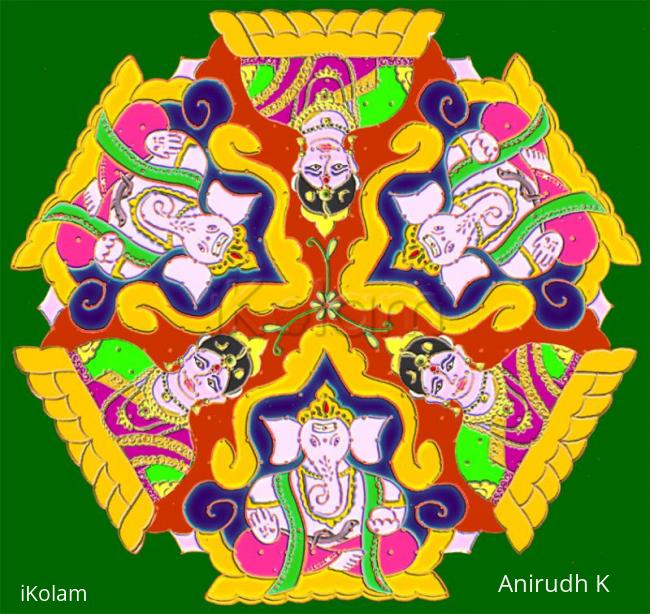 Rangoli: Happy Gowri Ganesha Chathurthi