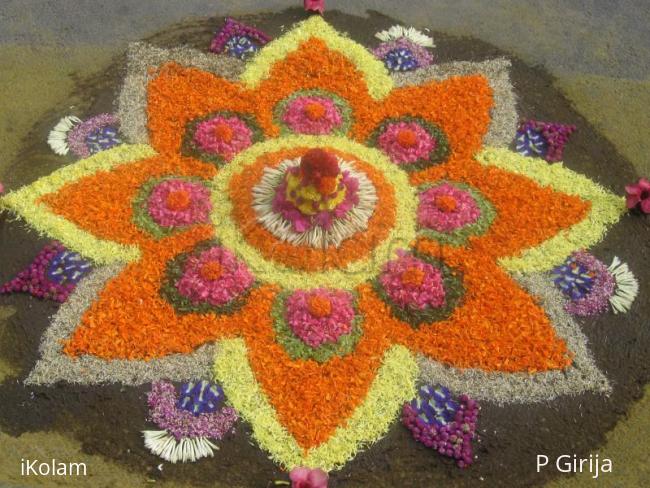 Rangoli: pookkalam