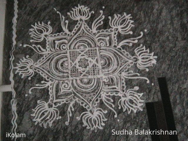 Rangoli: Aadi kruthikai Rangoli: Aadi kruthikai