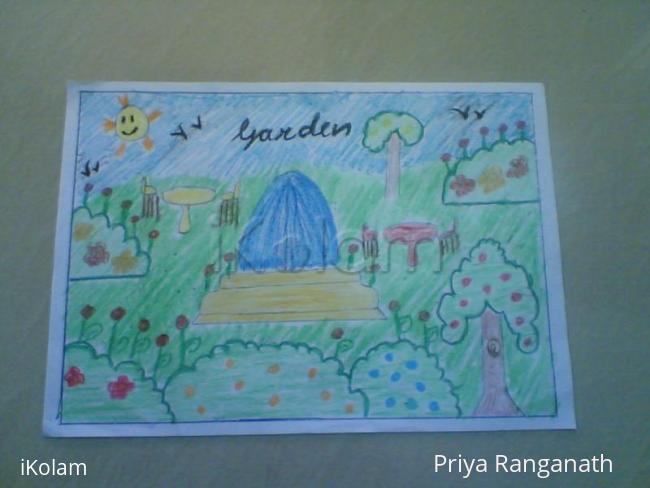 Rangoli: Flower for ikolam garden