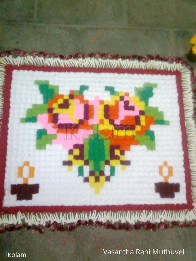 Rangoli: Kumil kolam Rangoli: Kumil kolam