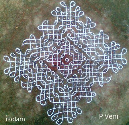 Rangoli: Sikku Kolam - 42 Rangoli: Sikku Kolam - 42