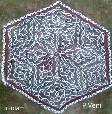 Rangoli: Sikku Kolam - 39 Rangoli: Sikku Kolam - 39