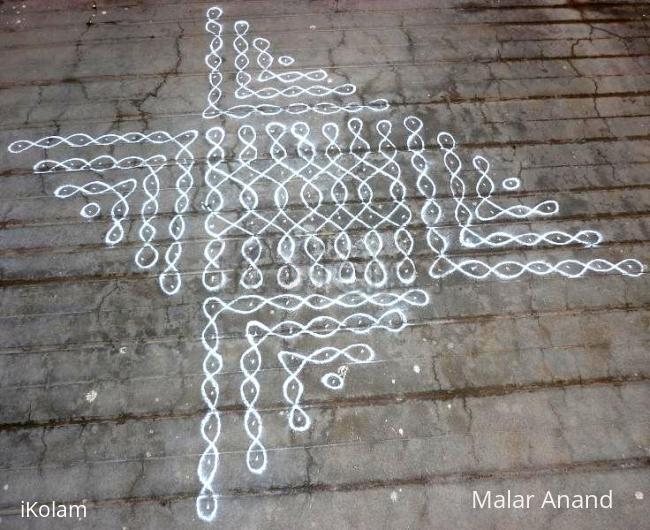 Rangoli: Simple Sikku Rangoli: Simple Sikku