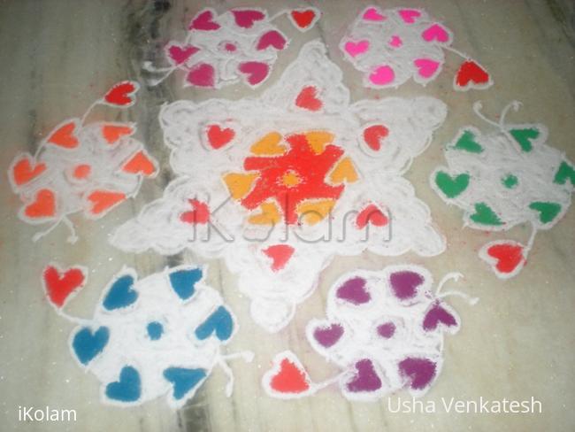 Rangoli: Dotted rangoli