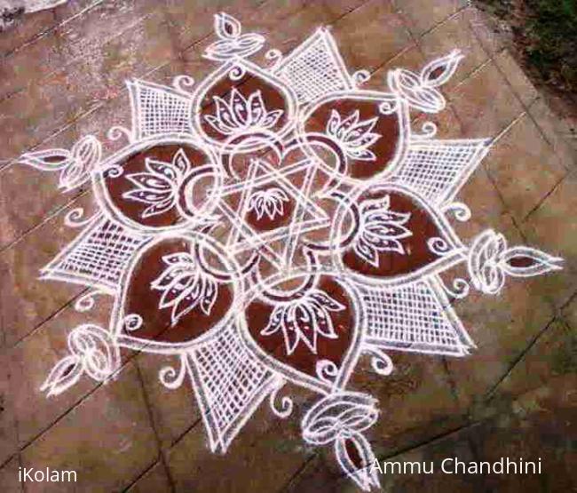 Rangoli: friday kolam Rangoli: friday kolam