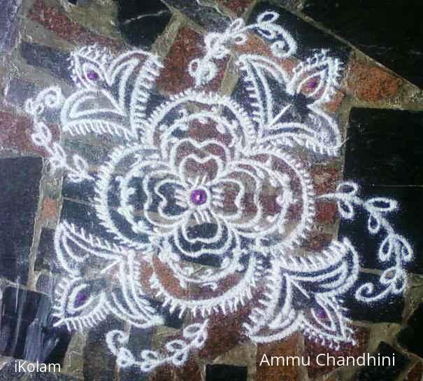 Rangoli: Chennai meet hangover kolam Rangoli: Chennai meet hangover kolam