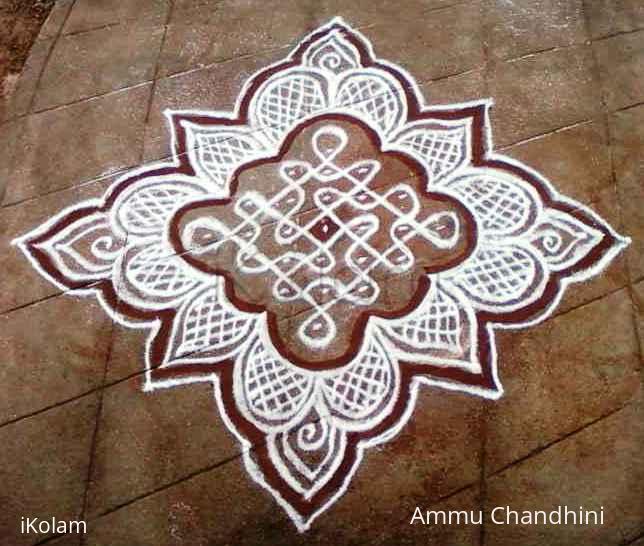 Rangoli: rangoli with dots Rangoli: rangoli with dots