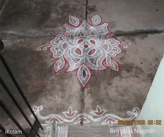 Rangoli: Friday's making Rangoli: Friday's making