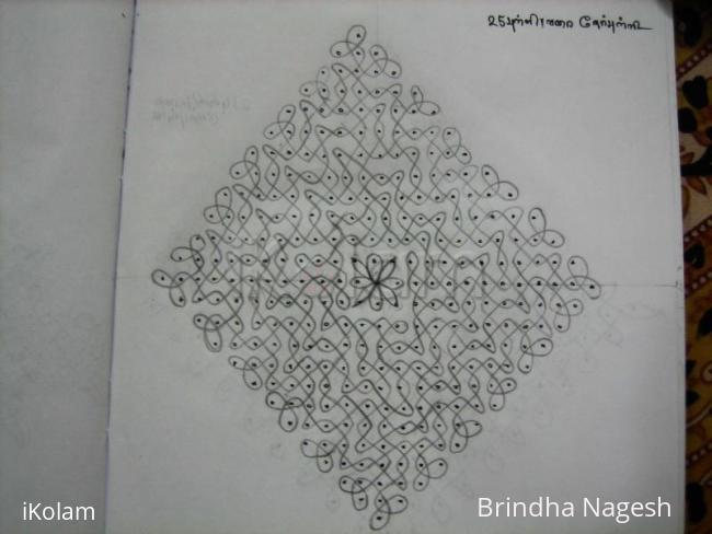 Rangoli: Chikku kolam