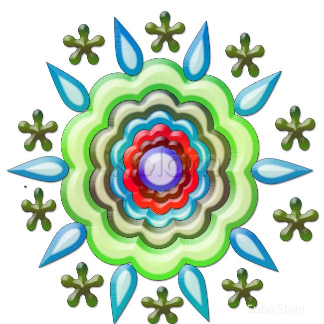 Rangoli: Photoshop rangoli