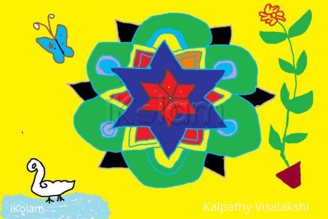 Rangoli: rangoli design kolam