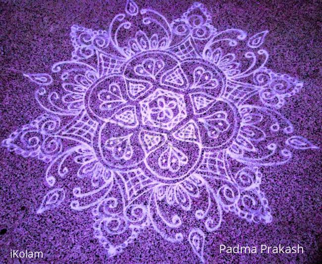 Rangoli: Free Hand kolam -5